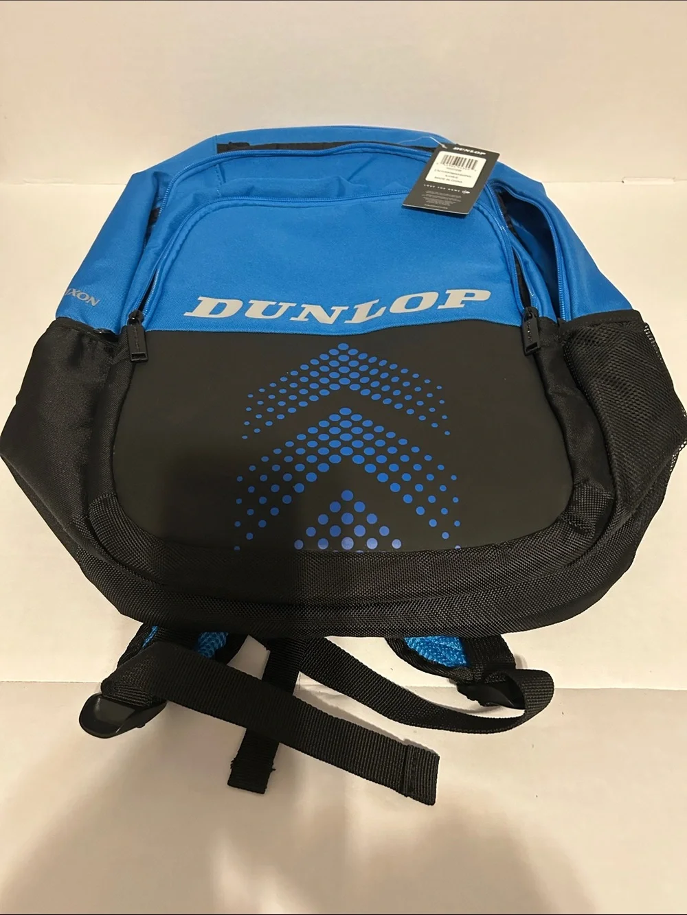 Dunlop FX Club Backpack Blue and Black Men’s Tennis Bag